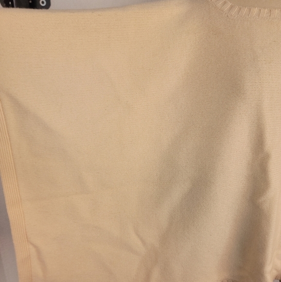 Theory M/L Wool Cashmere Tunic Knit Swater Top Sleeveless Poncho - Picture 2 of 4